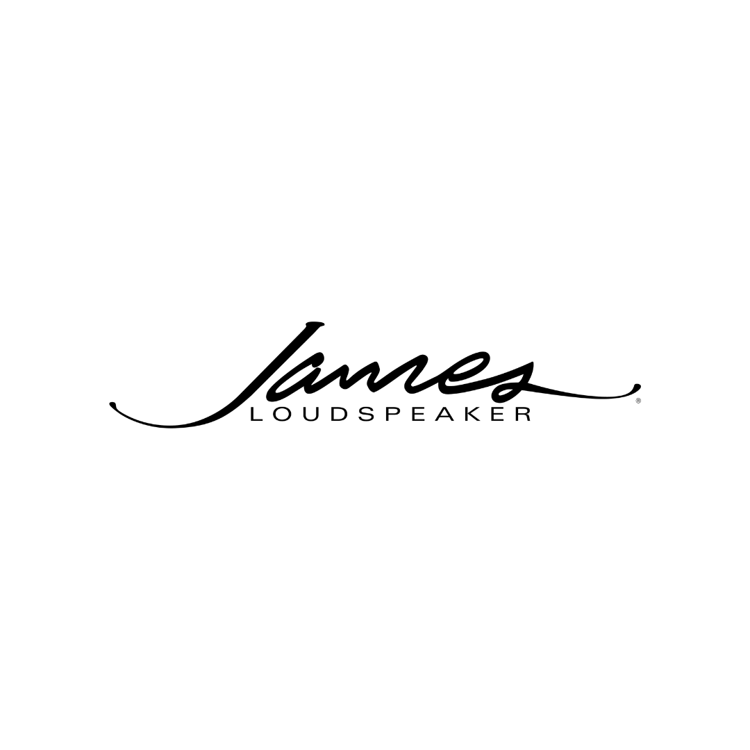James Loudspeaker logo, premium audio brand sold by Total Entertainment Solutions