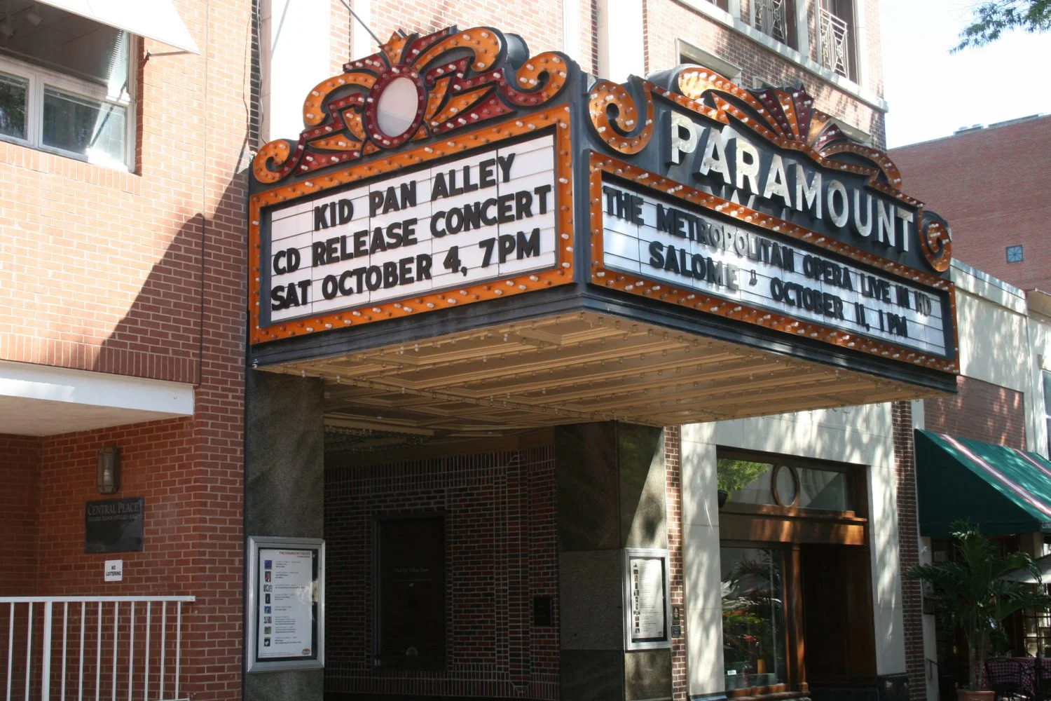 Paramount Theater, commercial AV project in Main Street, Charlottesville