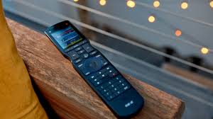URC handheld remote with illuminated display