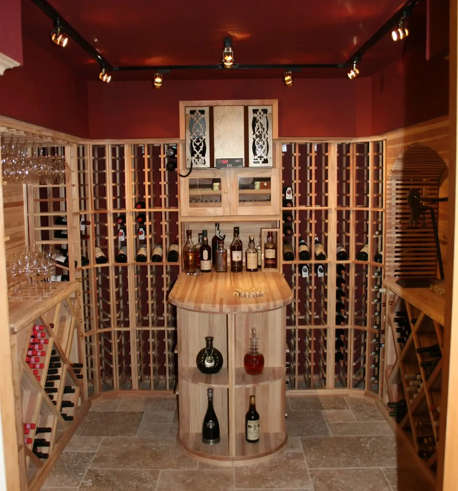 Wine Cellars, custom audio and entertainment service by TES